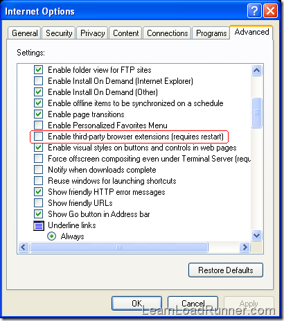 LoadRunner-QTP-Conflict